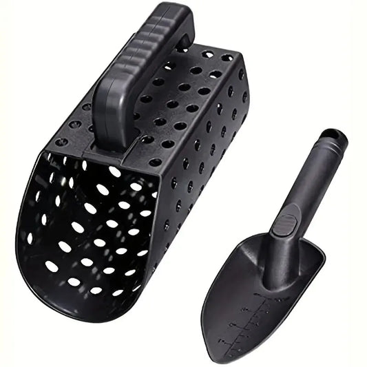 Metal Detector Sand Scoop and Shovel Set Digging Tool Accessories for Underground Metal Detecting Gold Treasure Detector