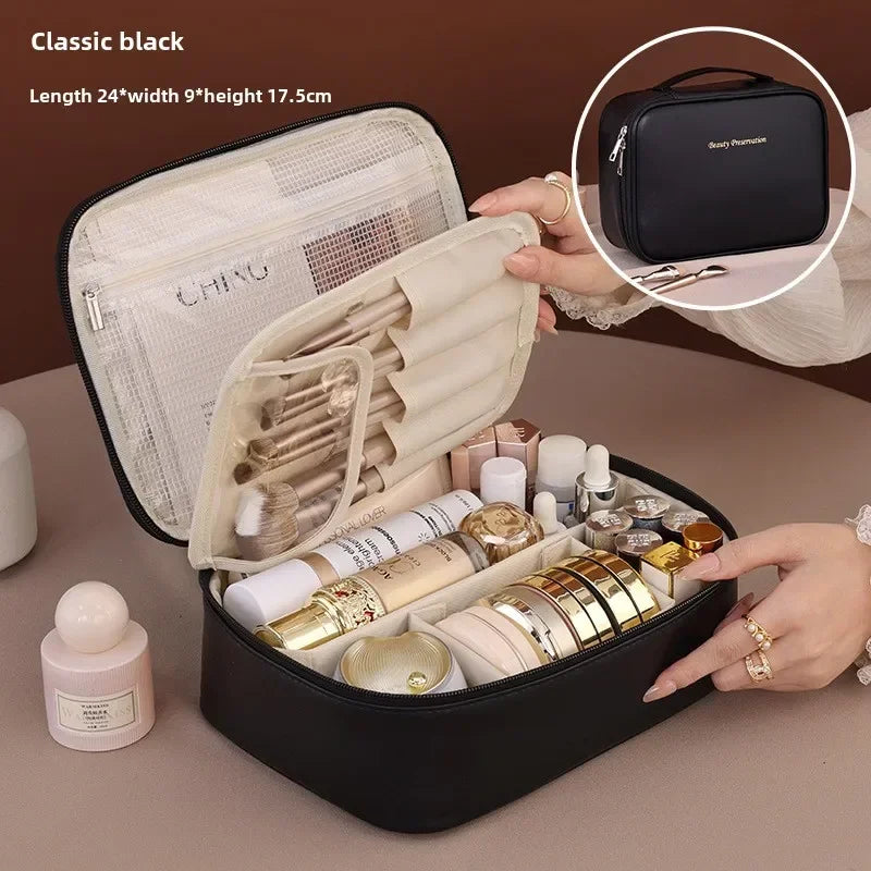 Women Cosmetic Bag Large Capacity Makeup Organizer Travel Toiletry Case Portable Storage Pouch Beauty Accessories Bag for Women