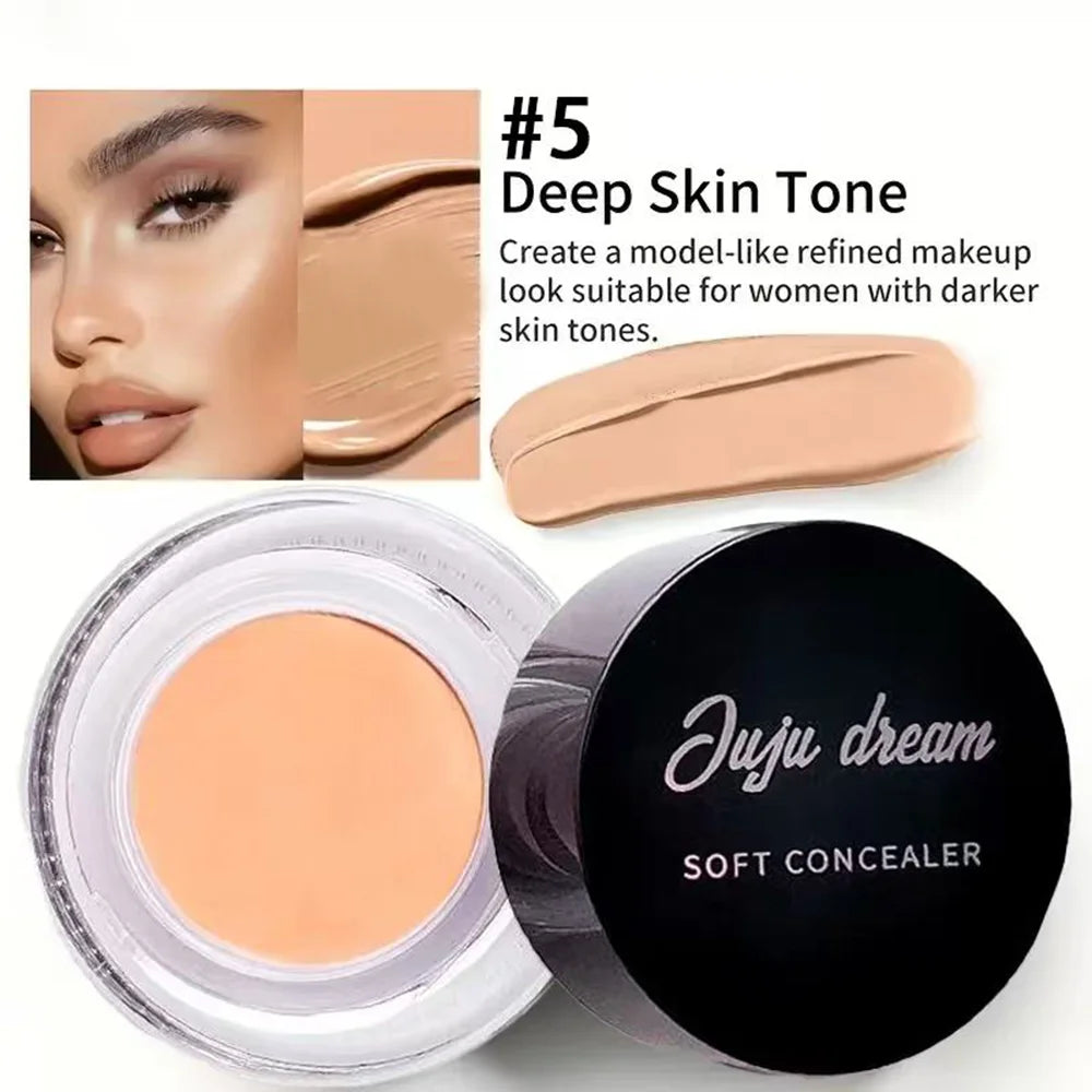 Full Coverage Waterproof Concealer – Hides Tattoos, Scars & Blemishes, Natural Matte Foundation for All Skin Tones, Long-Lasting