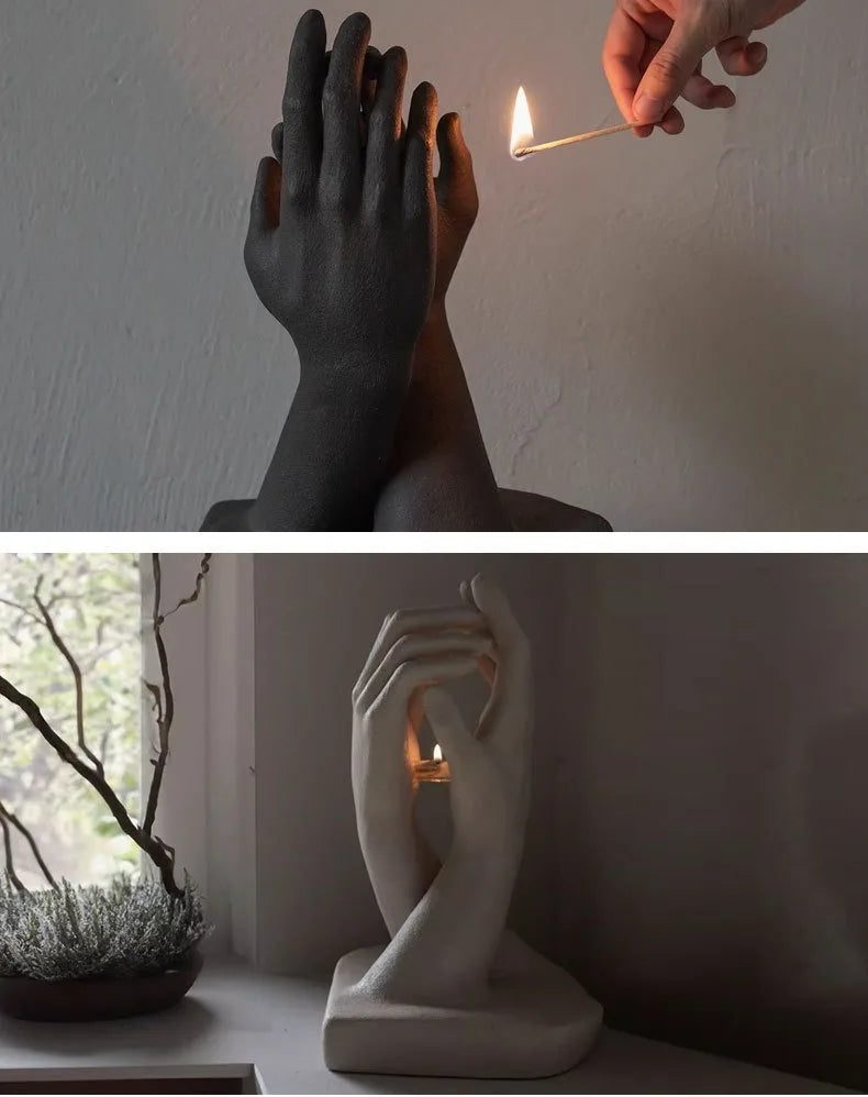 Modern Sculpture Candle Holder