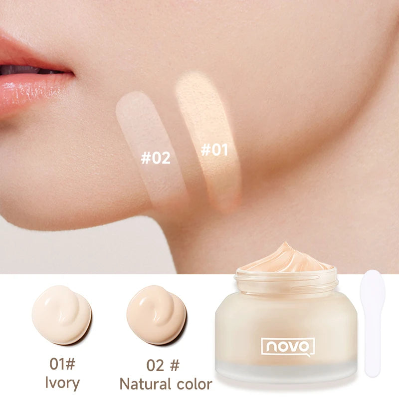 Moisturizing Matte Foundation & BB Cream,Full Coverage Concealer,Long Lasting,Oil Control,Waterproof,Non-Clumpy, Evens Skin Tone