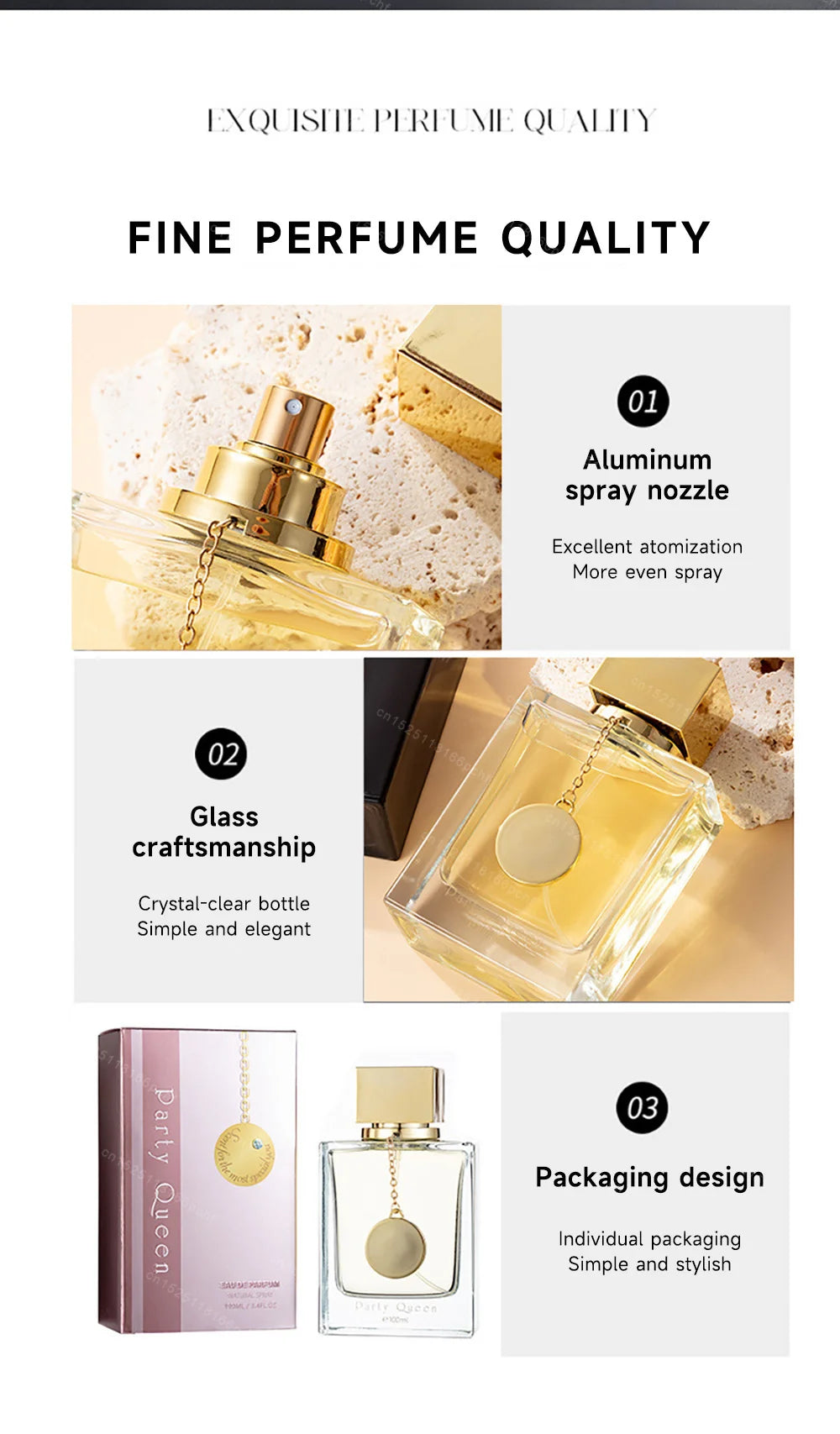 Men Cologne Spicy Seductive Fragrance Lasting Wear Luxury Perfume for Men