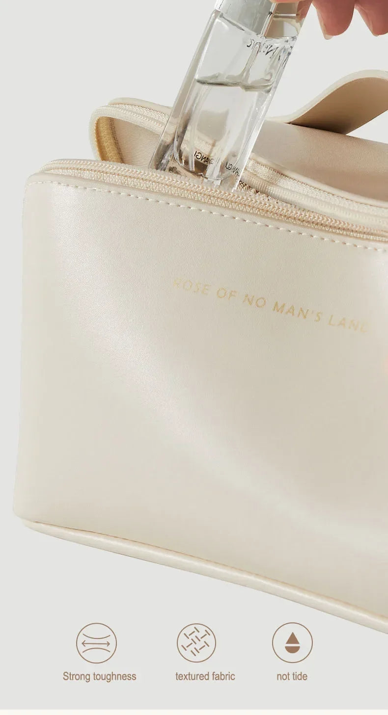 Makeup Bag Portable Large Capacity Beauty and Skincare Storage Bag High Appearance Level Waterproof Clutch Bag