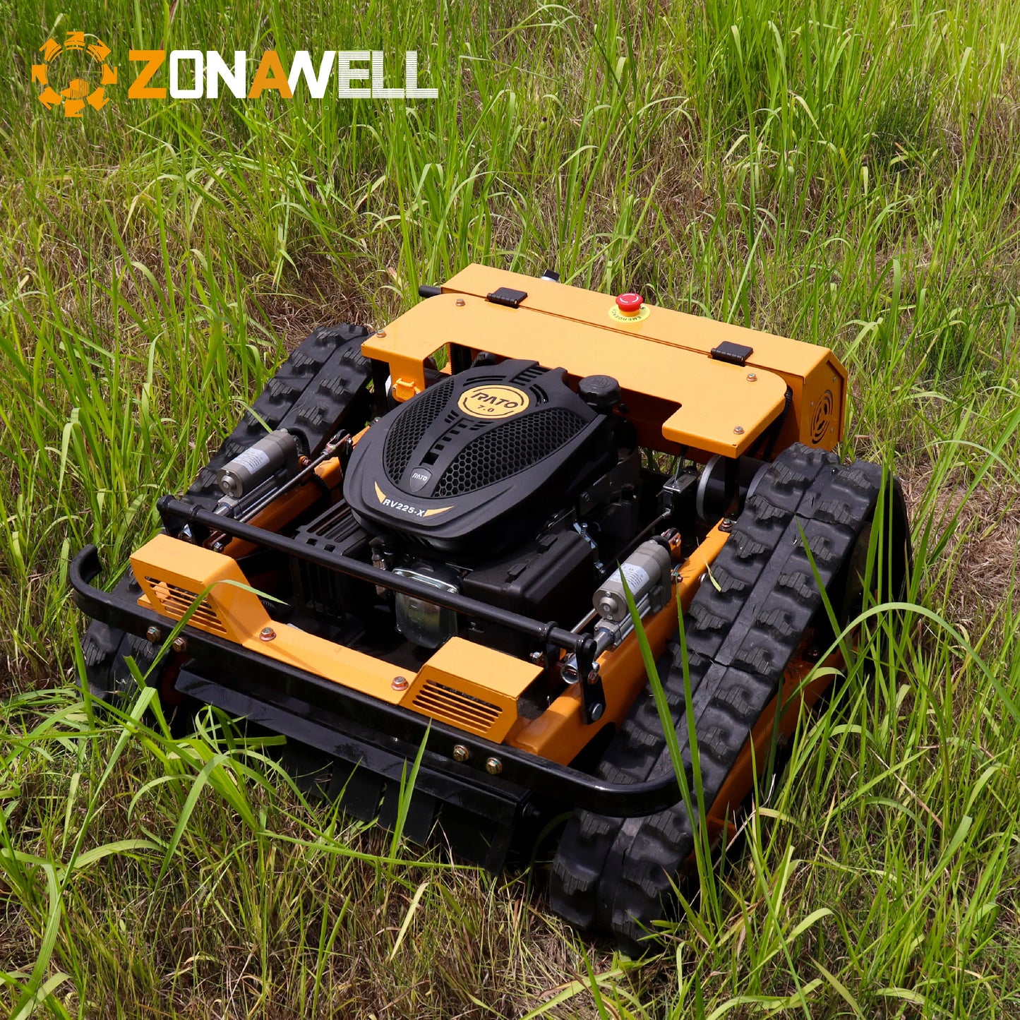 Intelligent control, professional and efficient commercial remote control self-propelled lawn mower, lawn management expert