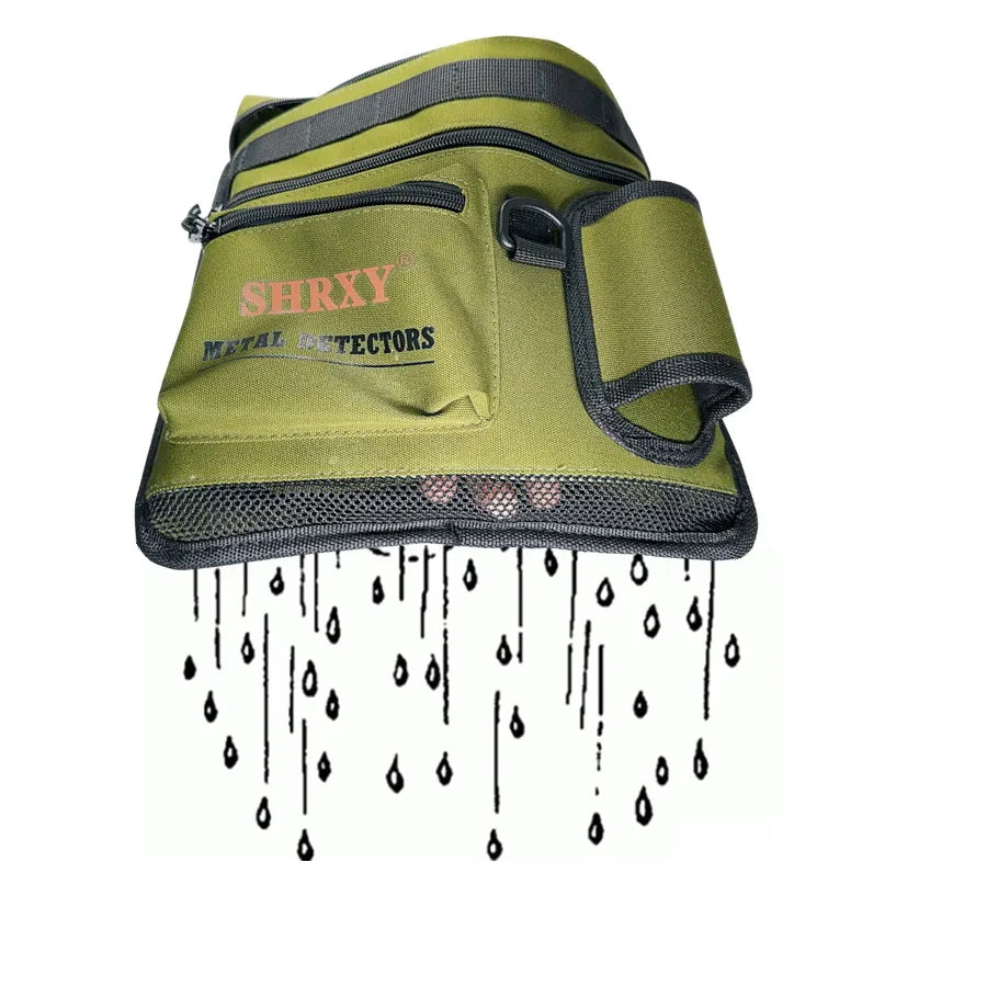 Metal Detector Finds Bag All Terrain Garden Detecting Pouch Accessories  Digger Tools Bag