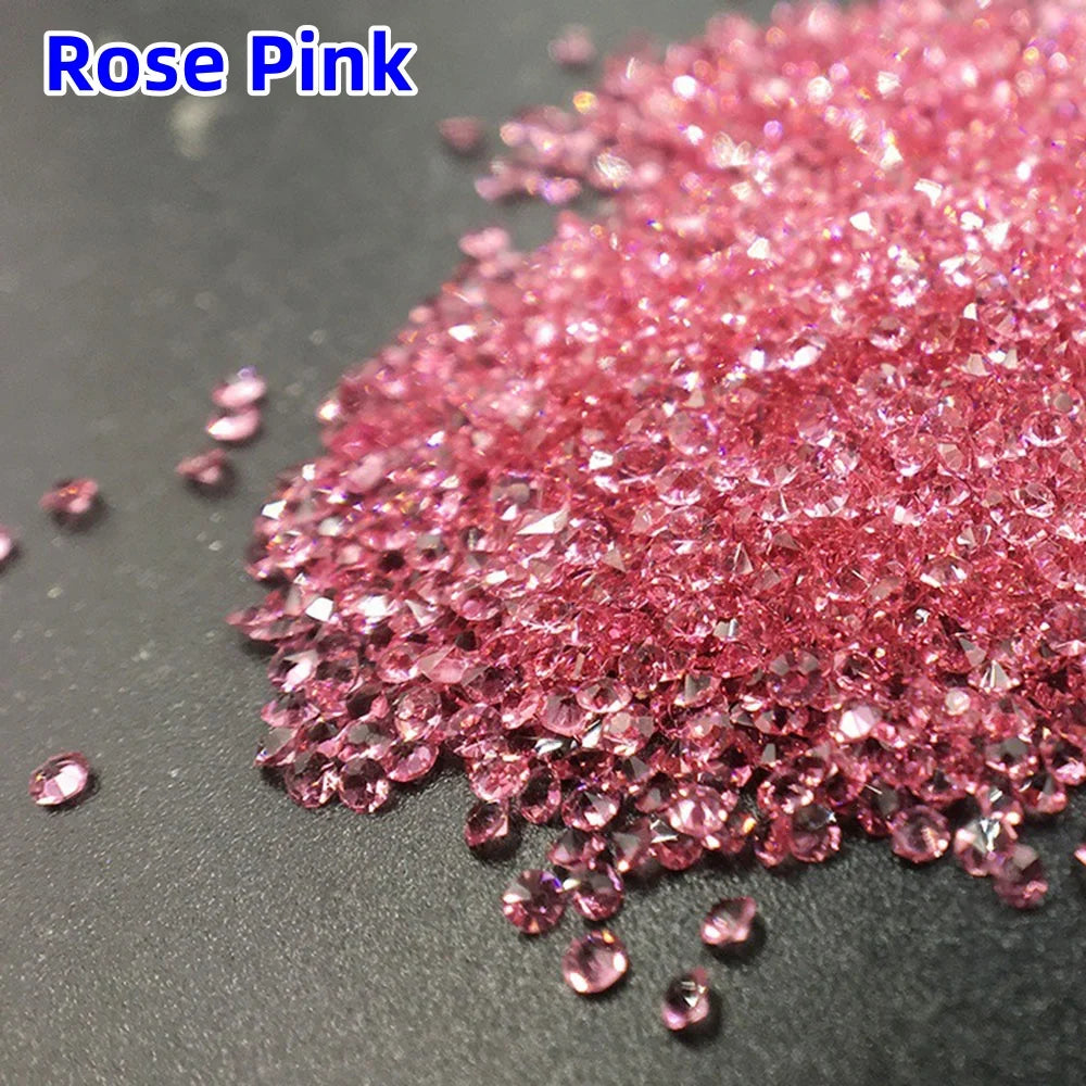 1440pcs/bag 1.2mm Wholesale Mini Pixie стразы Non Hotfix Rhinestone Micro Crystal Zircon Nail Art Rhinestones Decoration