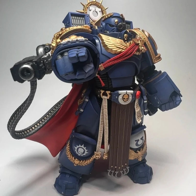 1/18 Warhammer 40k Darktide Ultramarines Marneus Calgar Chapter Master Action Figurine Model