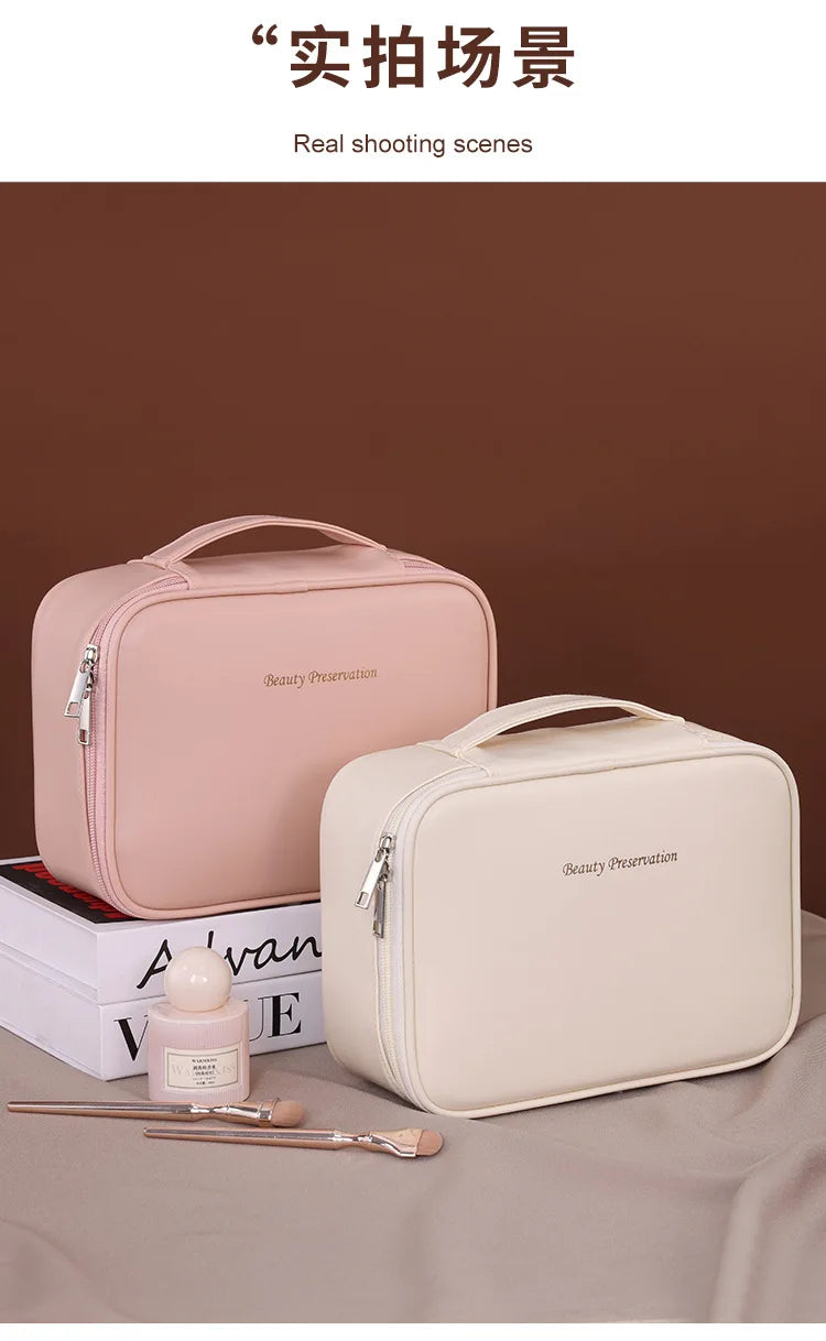 Women Cosmetic Bag Large Capacity Makeup Organizer Travel Toiletry Case Portable Storage Pouch Beauty Accessories Bag for Women