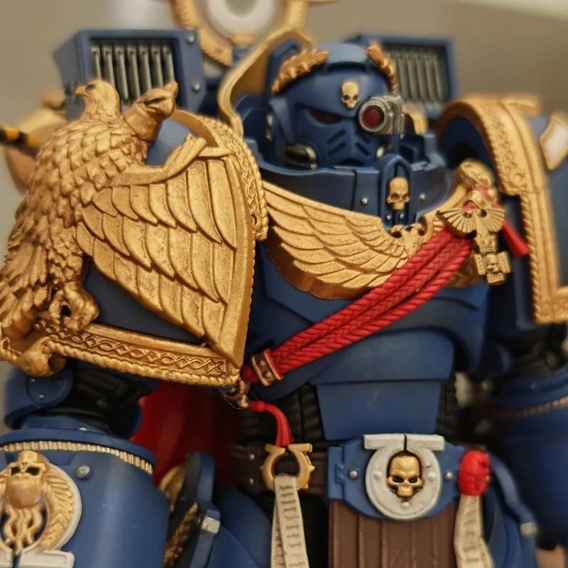 1/18 Warhammer 40k Darktide Ultramarines Marneus Calgar Chapter Master Action Figurine Model
