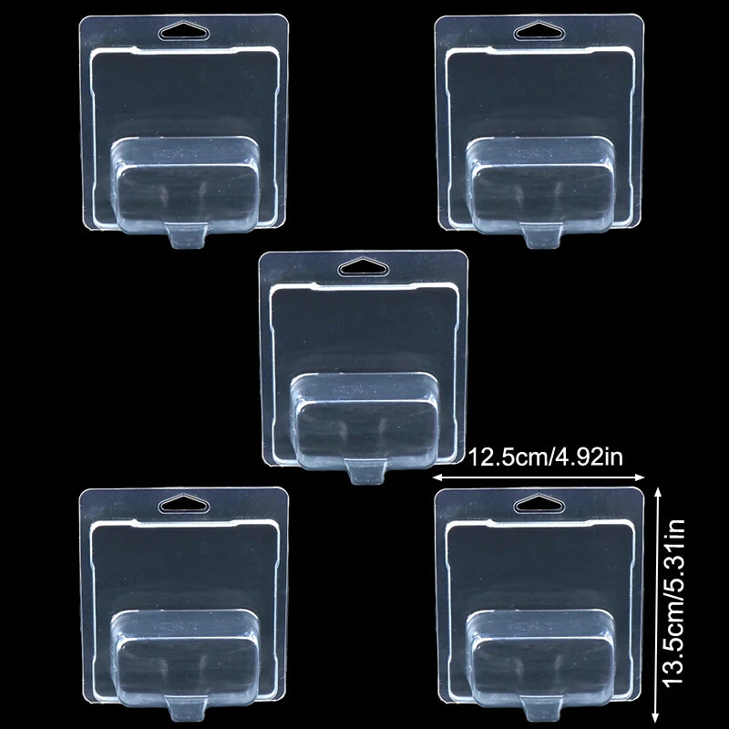 5/10PCS Car Toy Transparent Display Case Hotwheels Protective Shell Boulevard Team Transport Model Card Board Collect Boys Gift