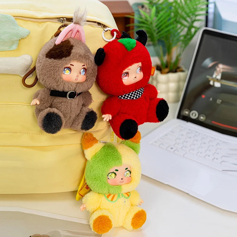 Cute Halloween Vinyl Face Plush Toys