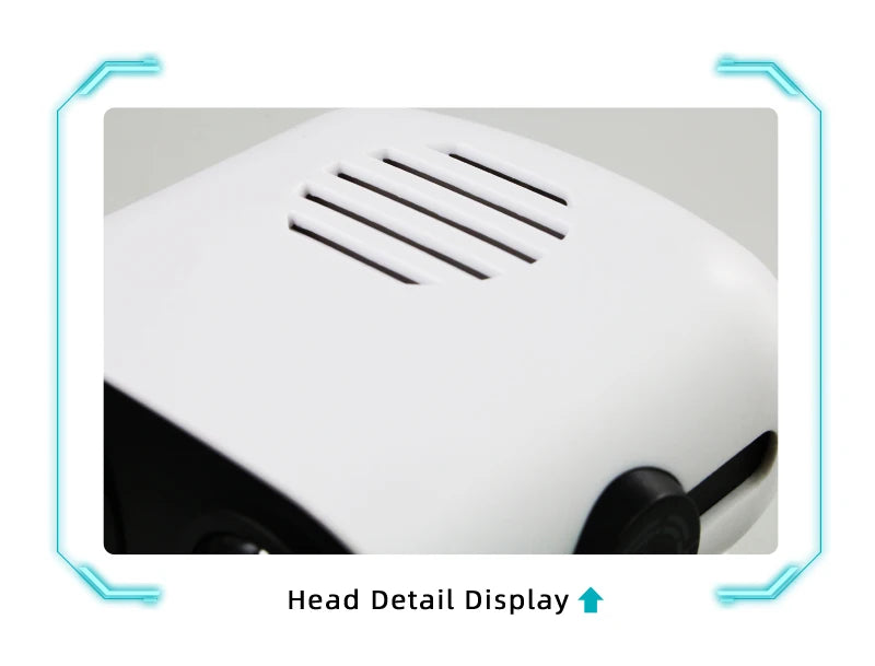 Ebo Robot Toys Rechargeable RC Robot For Kids Boys And Girls Remote Control Toy With Music And LED Eyes Gift For Children's