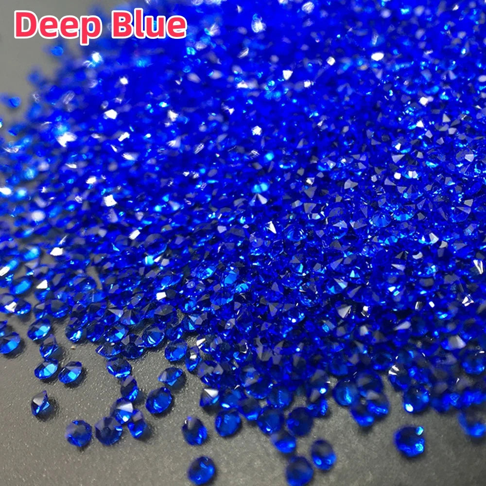 1440pcs/bag 1.2mm Wholesale Mini Pixie стразы Non Hotfix Rhinestone Micro Crystal Zircon Nail Art Rhinestones Decoration