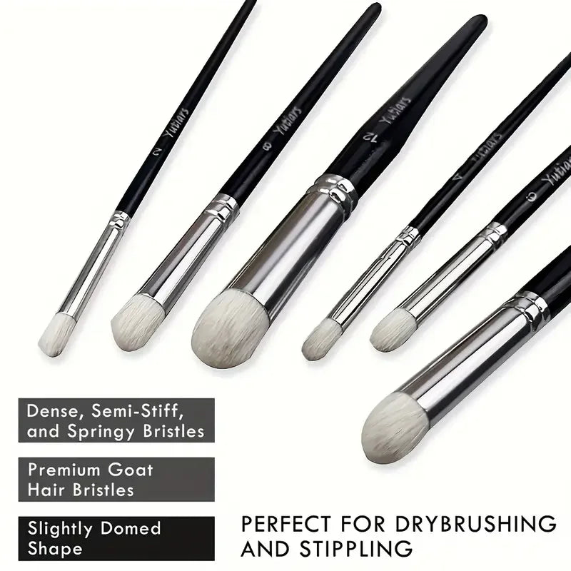 Professional Miniature Paint Brush Set For Warhammer 40K, Dnd, Citadel & Scale Models