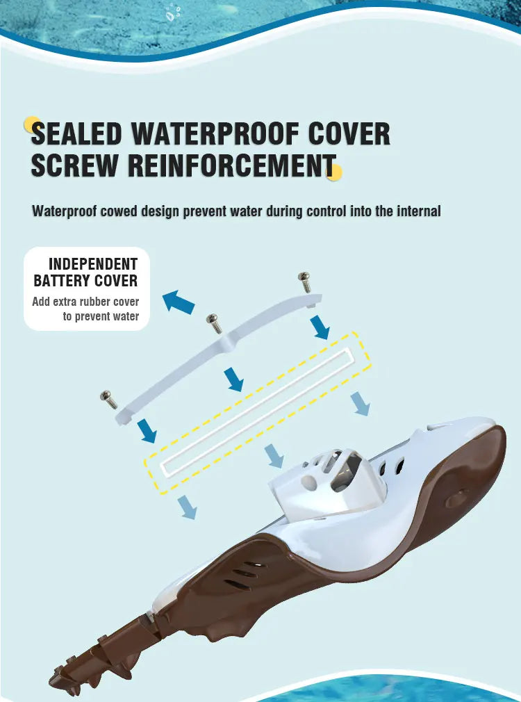 Remote Control Shark Toy Robots RC Animals Manta 2.4G Electric Sharks Children Kids Toys for Boys Swimming Pool Water Boat Ship