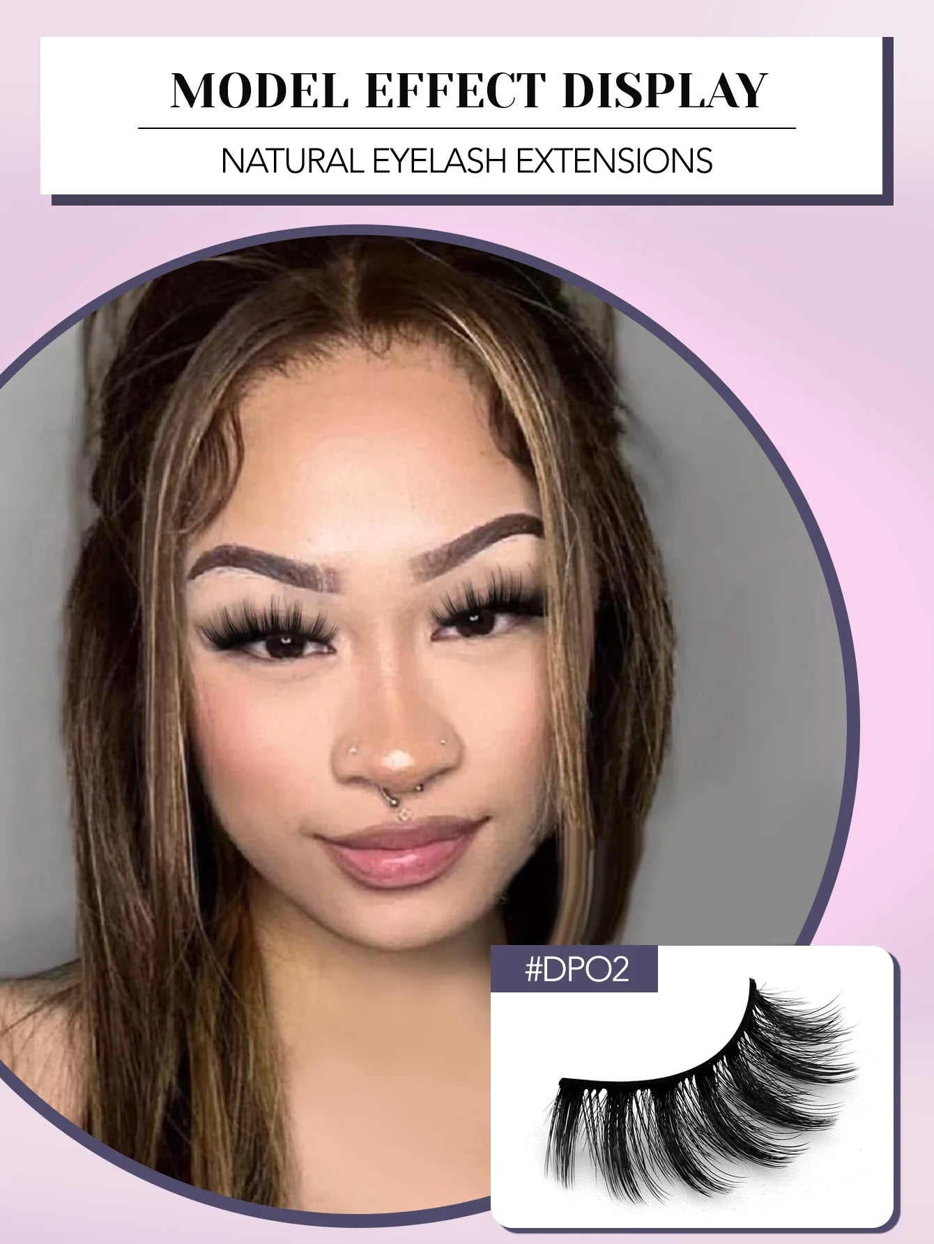 Veltrinay Fake Lashes 3D Mink Lashes Soft False Eyelashes Natural Thick Faux Mink Eyelashes Extention Makeup