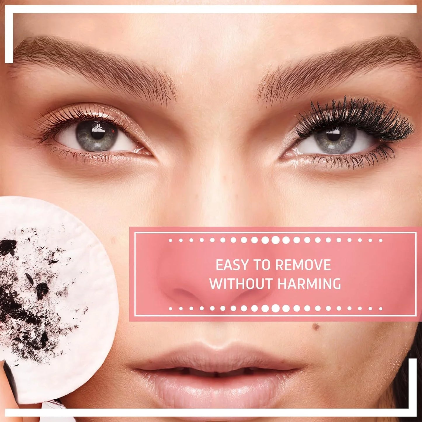 QIC Double In-one Mascara Silk Fiber Mascara Waterproof Mascara Eyelash Extension Black Thick Lengthening Eye Lashes Cosmetics