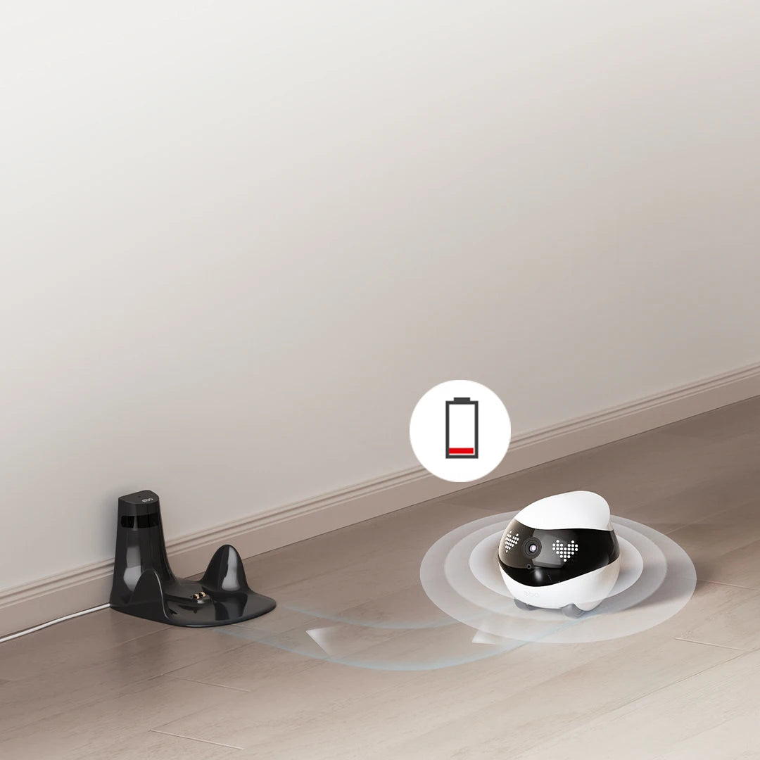 Enabot EBO AIR 2 Companion Robot 2K  Home Security Pet Camera Night Vison Wireless APP Remote Control for Dog Cat Baby