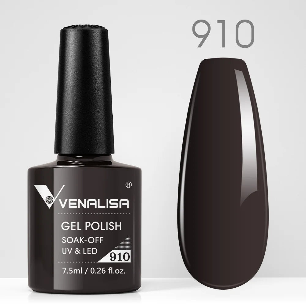 VENALISA Nail Gel Polish Semi Permanent Gellack Nail Art Salon TPO Free Glitter 7.5ml Soak off Organic UV LED Nail Gel Varnish