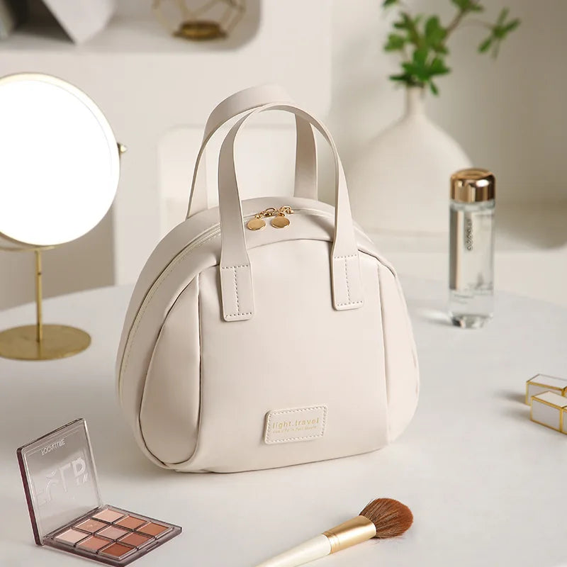 Makeup bag for Women Portable For Business Trips Toiletries Organizing Bags PU Cosmetic Beauty Bag