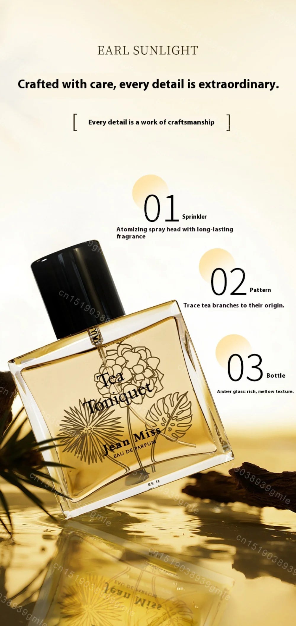 Brand Floral Woody Fragrance Spray Original Natural Confidence Women Men's Perfume Vitality Afternoon Earl Charming Pheromone