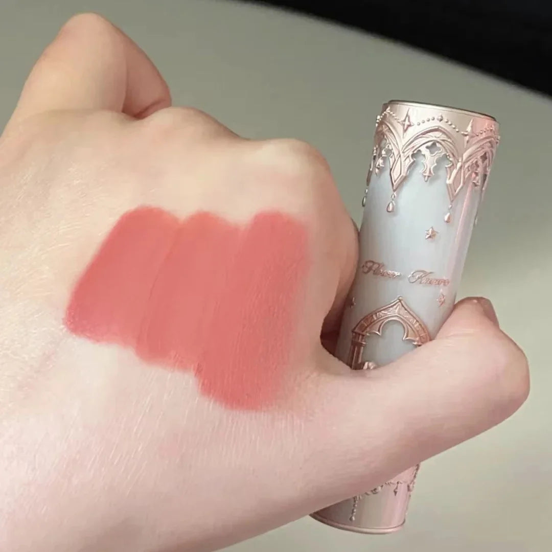 Flower Knows Little Angel Velvet Matte Lipstick Waterproof Long Lasting Soft Moisturizing Lip Gloss K Beauty Clean Girl Makeup