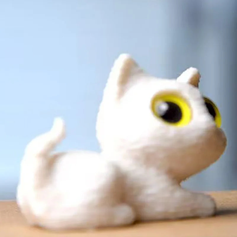 Halloween  Desktop Decorations Mini Resin Cat Cute Kitten Micro Landscape Crafts Garden Party Decoration