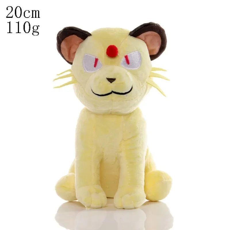 20cm Pikachu Pokemon Plush Doll Charmander Bulbasaur Squirtle Psyduck Eevee Plush Soft Stuffed Animals Peluche Plushie Toy Gifts