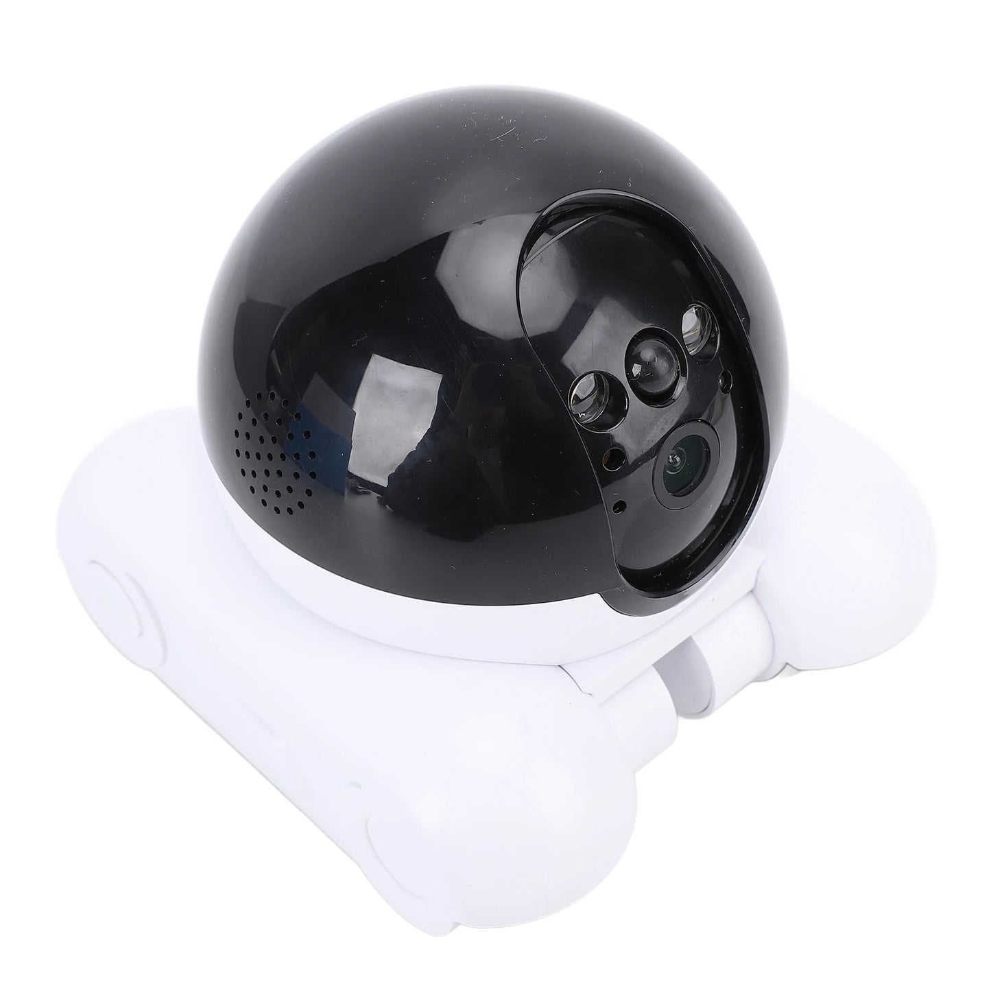 Indoor Security Camera 2MP Double Lens 5200mAh Rechargeable Battery APP Remote Control Pet Robot Camera for Home for Cats Dogs