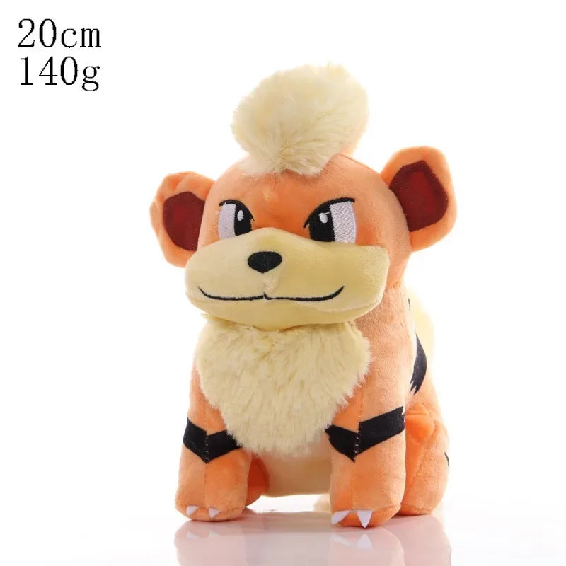 20cm Pikachu Pokemon Plush Doll Charmander Bulbasaur Squirtle Psyduck Eevee Plush Soft Stuffed Animals Peluche Plushie Toy Gifts