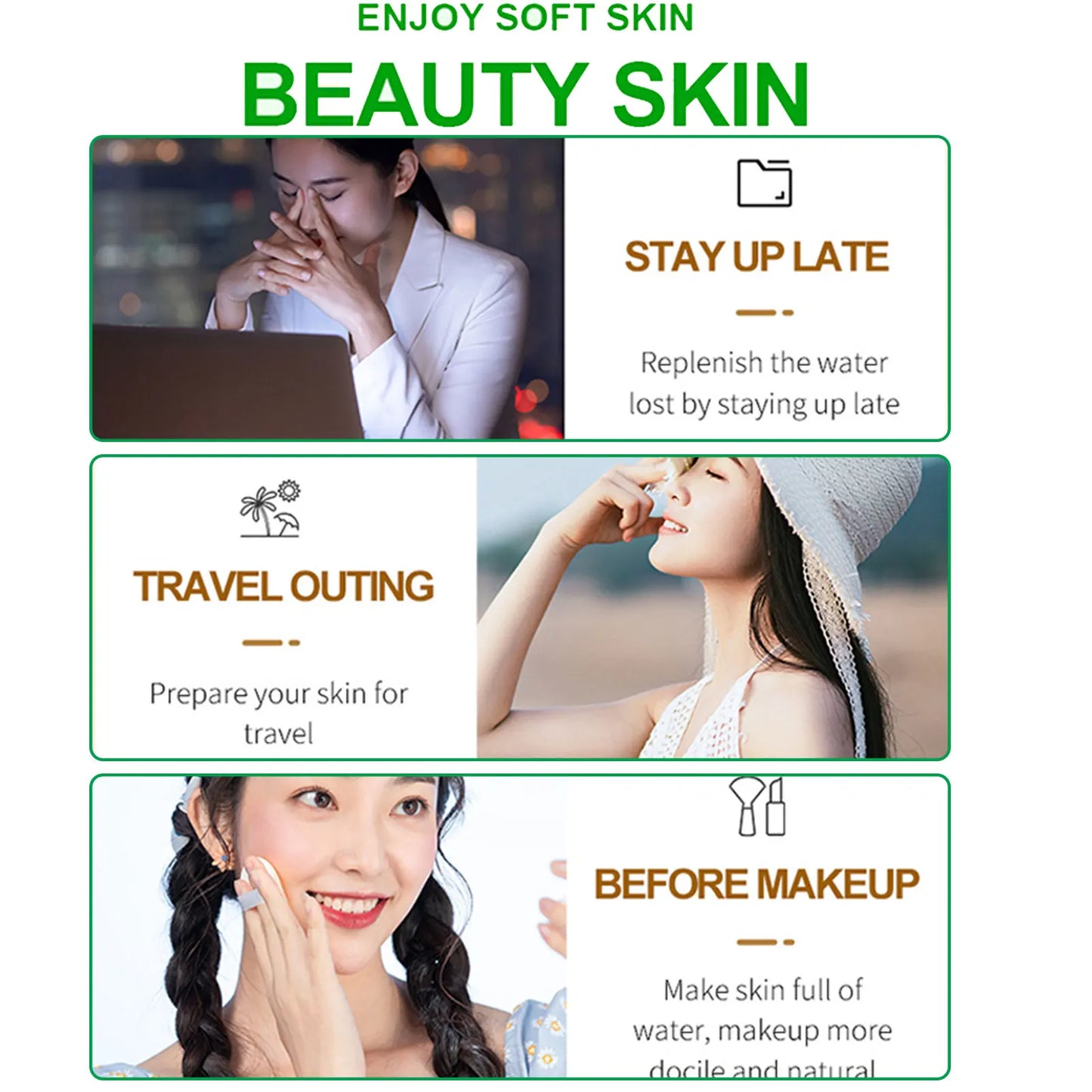 Organic Aloe Vera Gel 30ML Aloe Vera Luxurious Moisturizing Essence Aloe Vera Hydrating Serums Infuses Skin With Moisture And