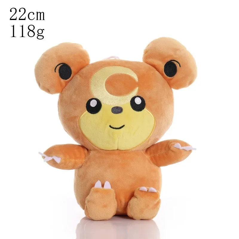 20cm Pikachu Pokemon Plush Doll Charmander Bulbasaur Squirtle Psyduck Eevee Plush Soft Stuffed Animals Peluche Plushie Toy Gifts