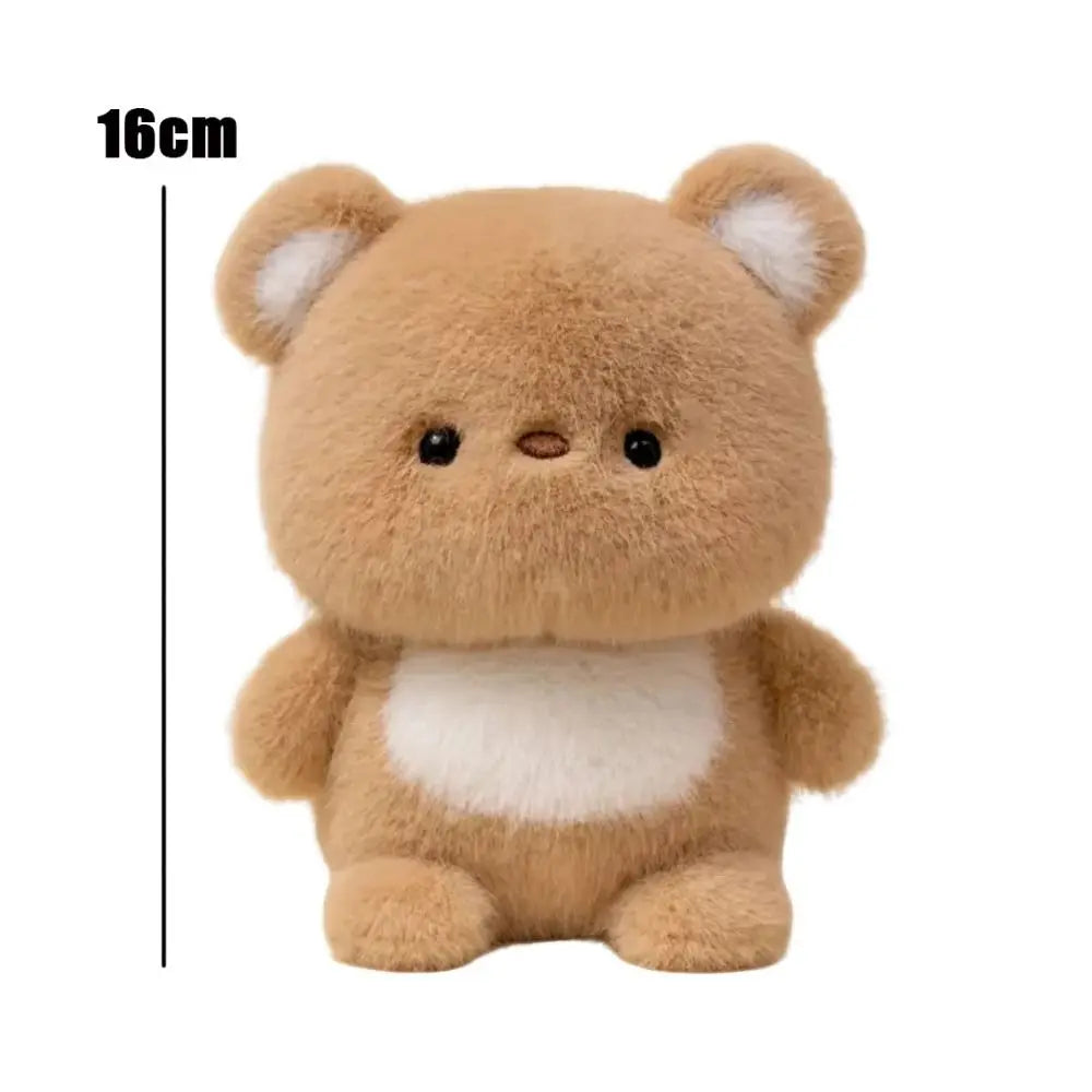 Cute 16cm Plush Companion Doll Capybara Elephant Stuffed Animal Pillow Plush Bear Animal Plush Toy Sleeping Gift