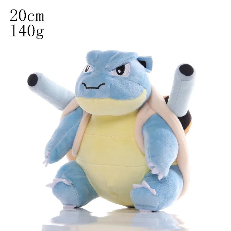 20cm Pikachu Pokemon Plush Doll Charmander Bulbasaur Squirtle Psyduck Eevee Plush Soft Stuffed Animals Peluche Plushie Toy Gifts