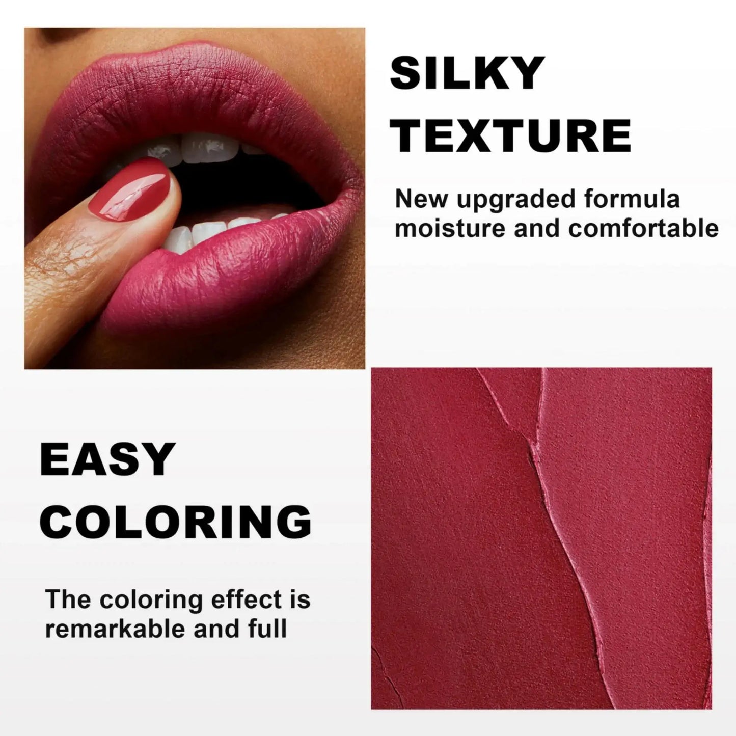 6PCS Velvet Matte Lipstick Set Highly Pigmented Long Lasting Non Drying Silky Smooth Lip Makeup Gift Box For Women