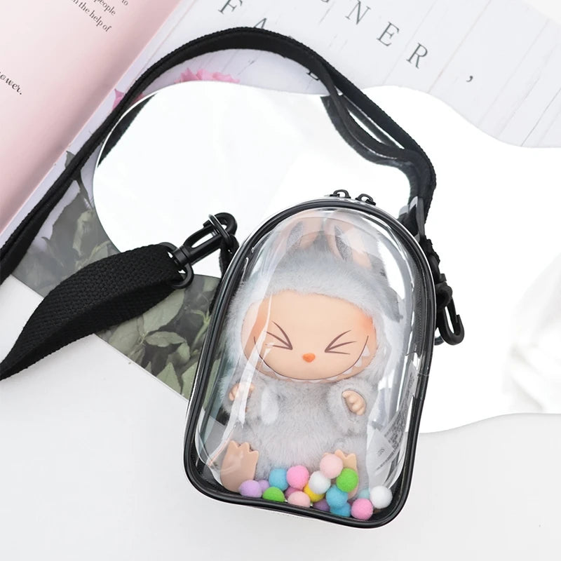 Labubu Transparent Display Bag