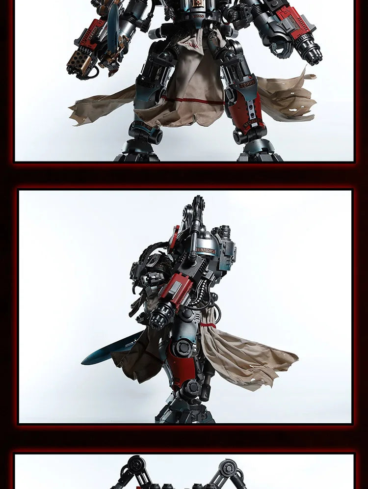 [Only Cloak] JOYTOY WARHAMMER 40K 1/18 GREY KNIGHTS KALDOR DRAIGO NEMESIS DREADKNIGHT Cloth Cloak Accessories Model DIY