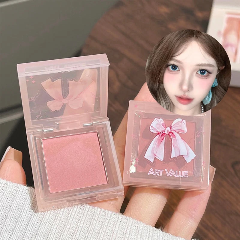 6Pcs/Box Matte Lipstick Set Lips Makeup Velvet Nude Lip Gloss Moisturizing Lip Glaze Face Blush Palette Makeup Set Necklace Gift