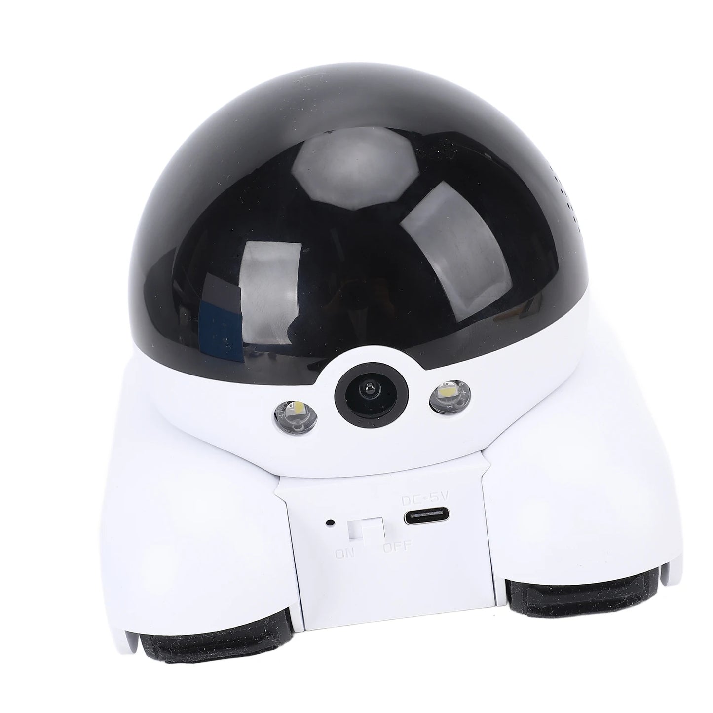 Indoor Security Camera 2MP Double Lens 5200mAh Rechargeable Battery APP Remote Control Pet Robot Camera for Home for Cats Dogs