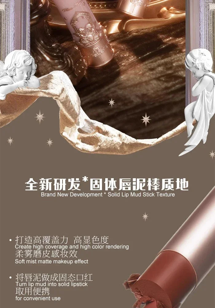 Flower Knows Little Angel Velvet Matte Lipstick Waterproof Long Lasting Soft Moisturizing Lip Gloss K Beauty Clean Girl Makeup