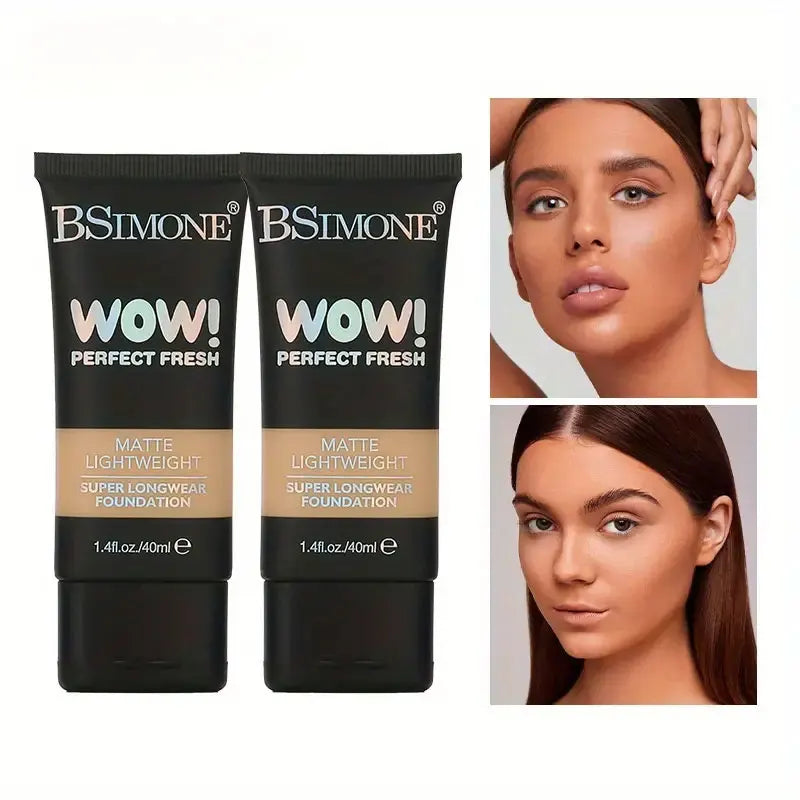 Perfect Fresh Matte Foundation Lightweight Super Longwear Hydrating Natural Finish Buildable Coverage Non-Cakey Suitable For Dry