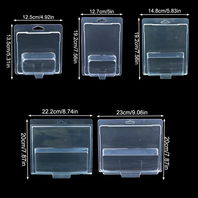 5/10PCS Car Toy Transparent Display Case Hotwheels Protective Shell Boulevard Team Transport Model Card Board Collect Boys Gift