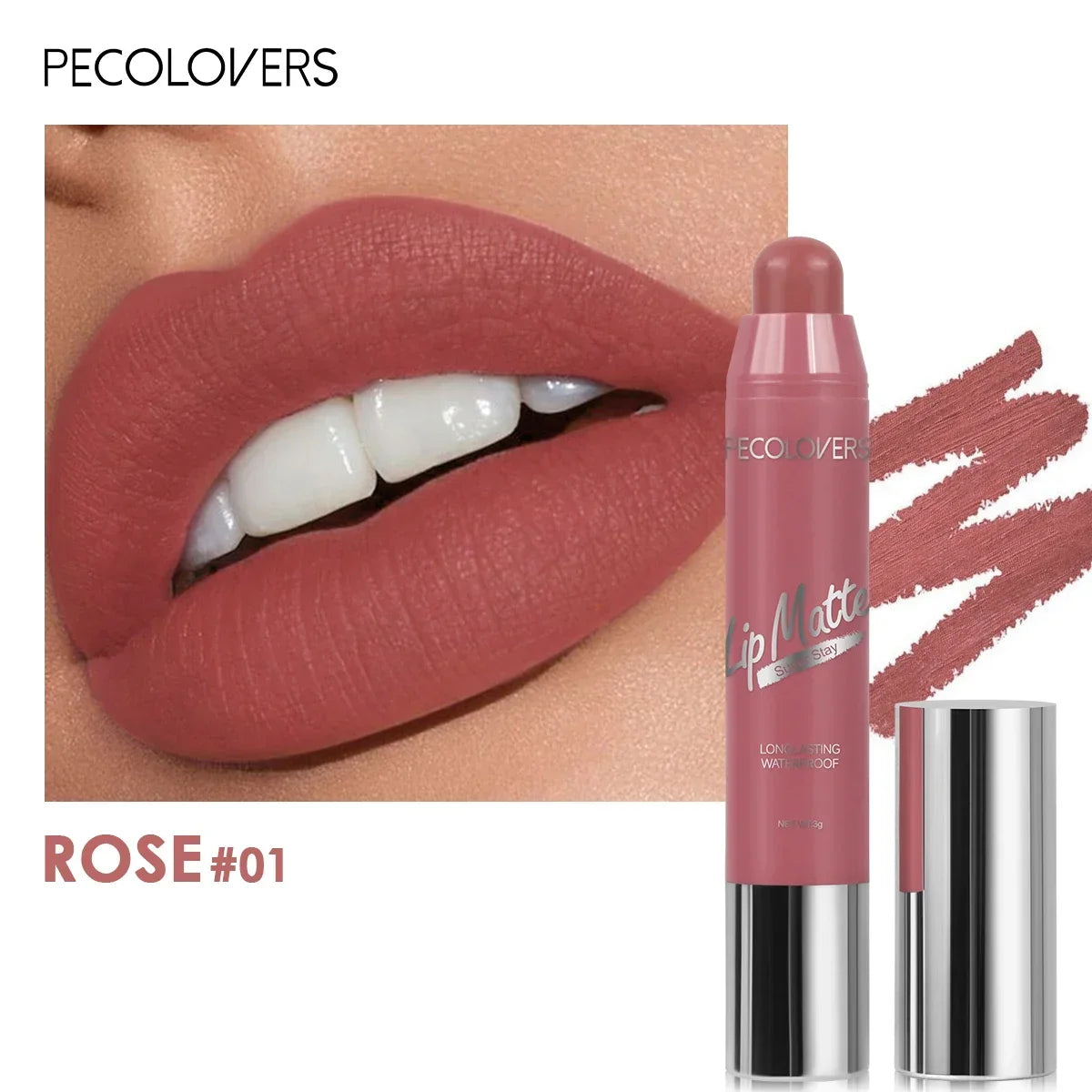 Velvet Lipstick Lasting Nude Matte Lipstick Non-stick Waterproof Sexy Lip Balm Lip Pencil Women Cosmetics Makeup