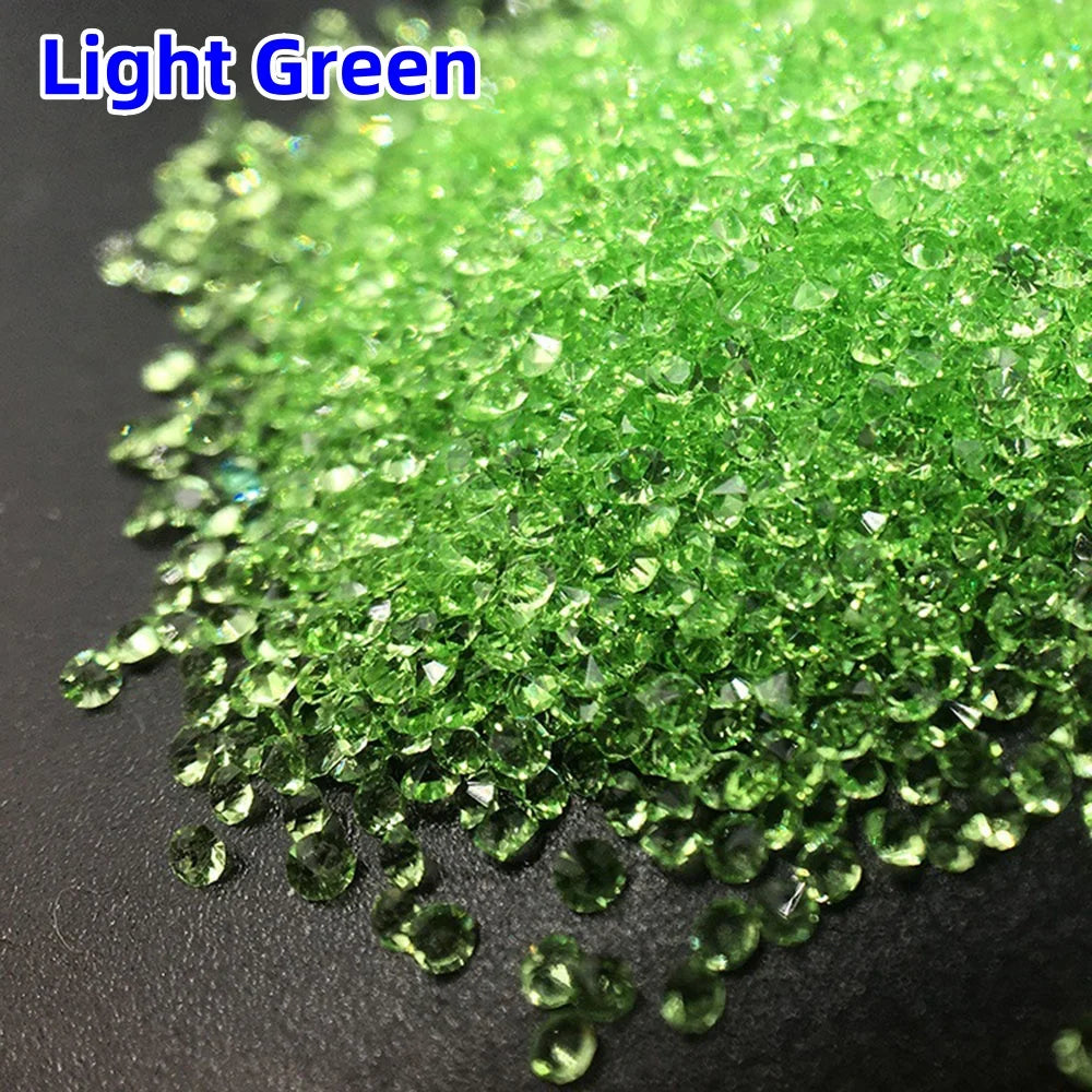 1440pcs/bag 1.2mm Wholesale Mini Pixie стразы Non Hotfix Rhinestone Micro Crystal Zircon Nail Art Rhinestones Decoration