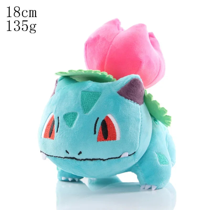 20cm Pikachu Pokemon Plush Doll Charmander Bulbasaur Squirtle Psyduck Eevee Plush Soft Stuffed Animals Peluche Plushie Toy Gifts