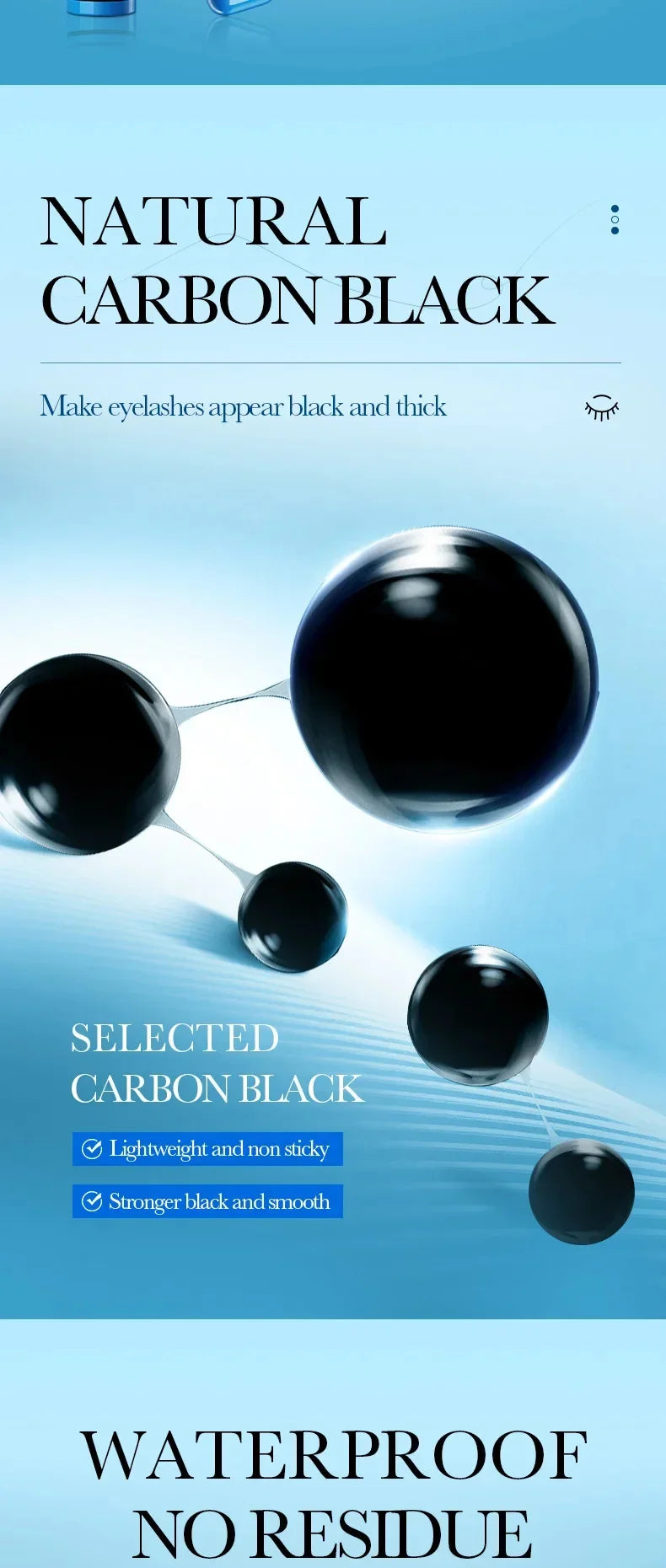 5D Waterproof Mascara Lengthening Eyelashes Women's Make-Up Waterproof Mascara Black Silk Fibre Mascara Korean Cosmetics New