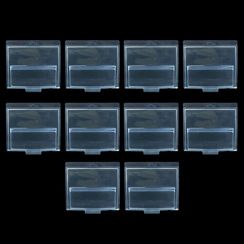 5/10PCS Car Toy Transparent Display Case Hotwheels Protective Shell Boulevard Team Transport Model Card Board Collect Boys Gift