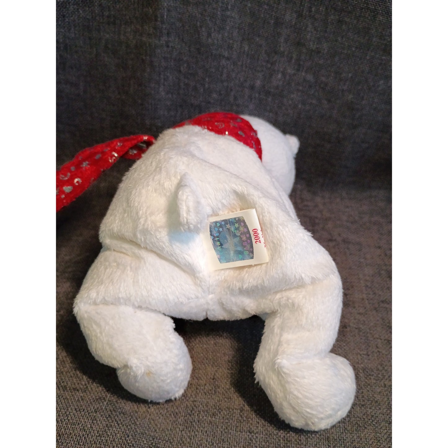 Ty Beanie Baby 2000 Holiday Teddy Plush