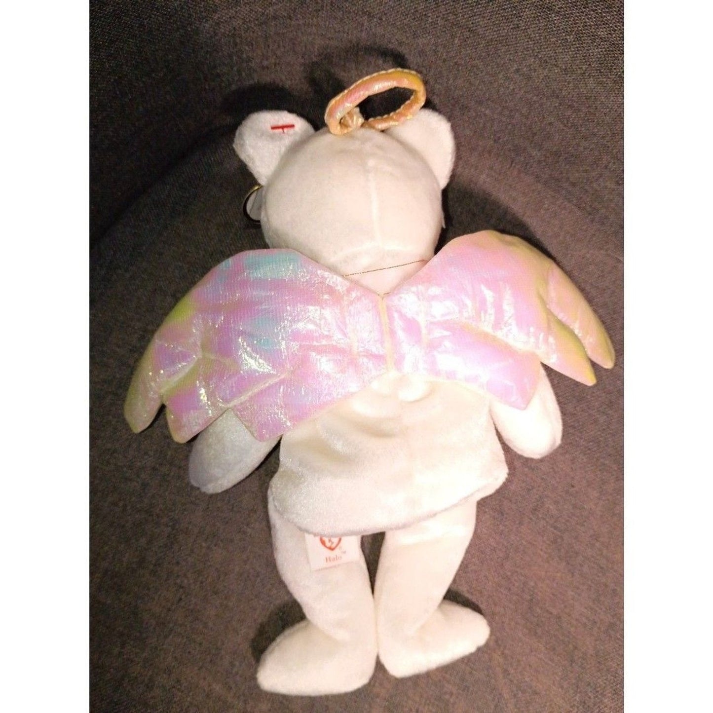 Ty Beanie Babies Halo the Angel Bear Toy