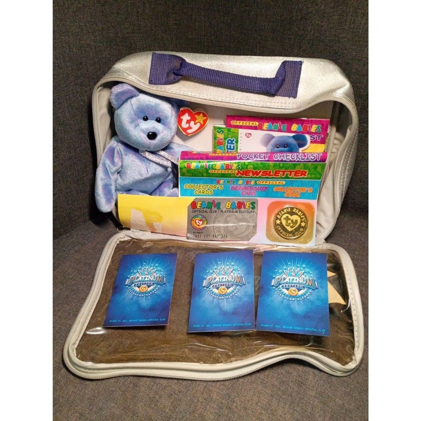 Ty Beanie Babies Platinum Edition Club Kit